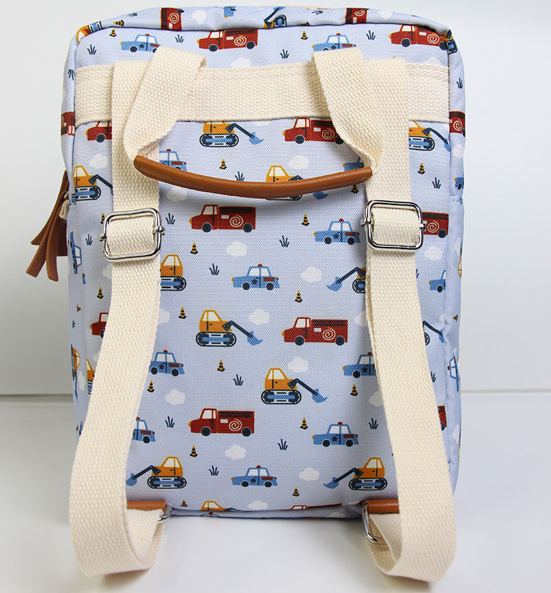 Kinderrucksack EliNik Fahrzeuge v2