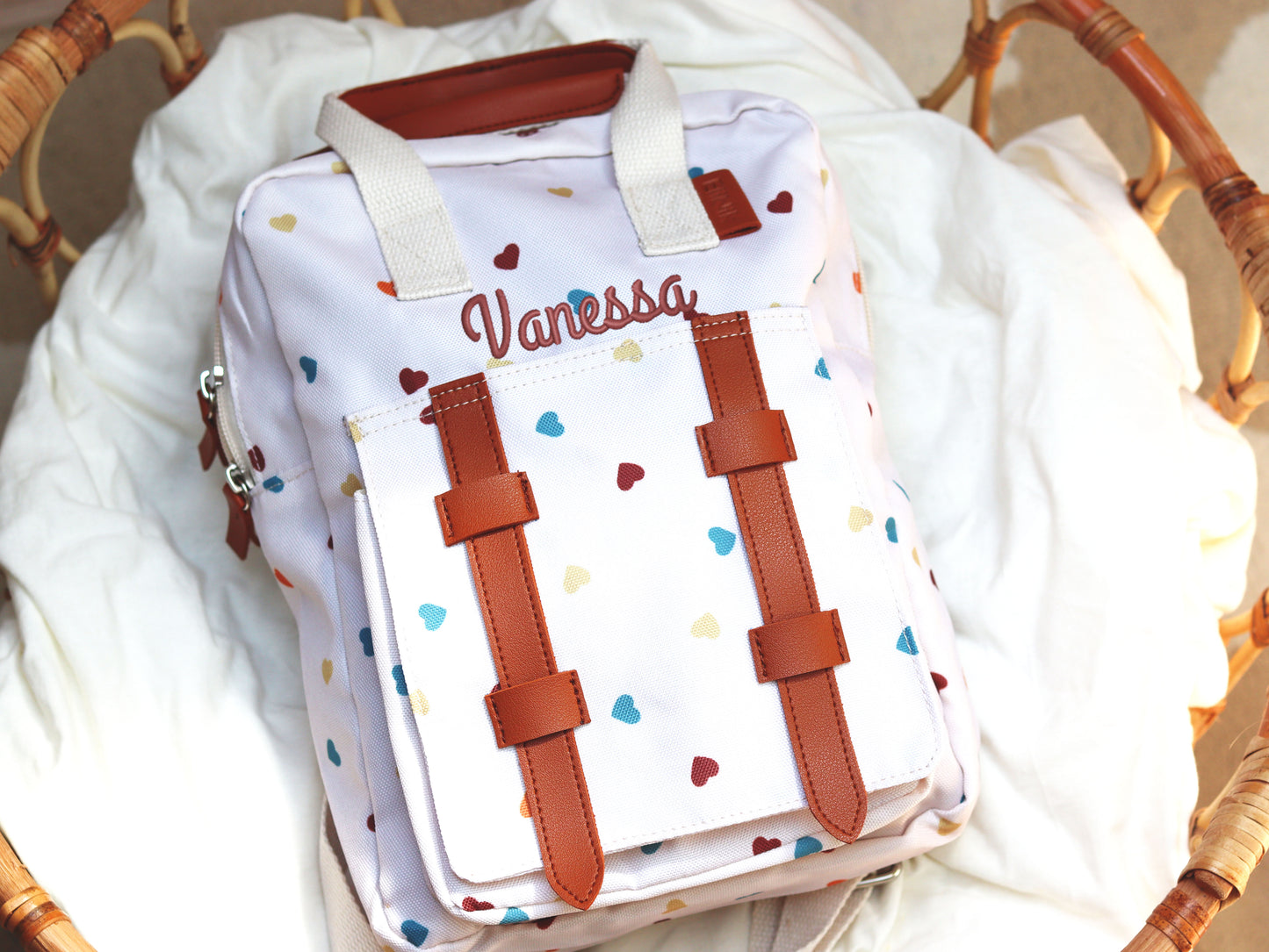 Kinderrucksack mit Namen – personalisierter EliNik Rucksack