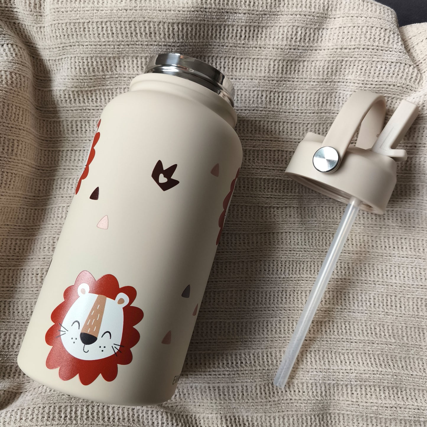 EliNik© Kindertrinkflasche EliNik 650ml- Löwe