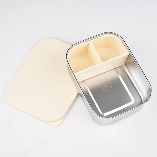 EliNik© Stainless Steel Lunchbox - Brotdose aus Edelstahl- Löwe