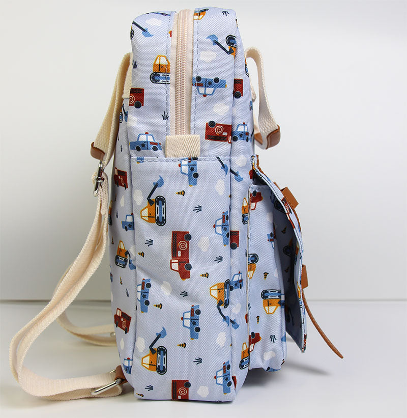Kinderrucksack EliNik Fahrzeuge v2