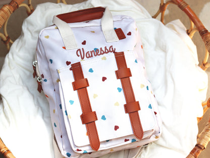 Kinderrucksack mit Namen – personalisierter EliNik Rucksack