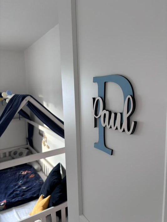 Kinderzimmer Türschild aus Holz Jungs
