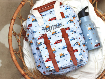 Kinderrucksack mit Namen – personalisierter EliNik Rucksack