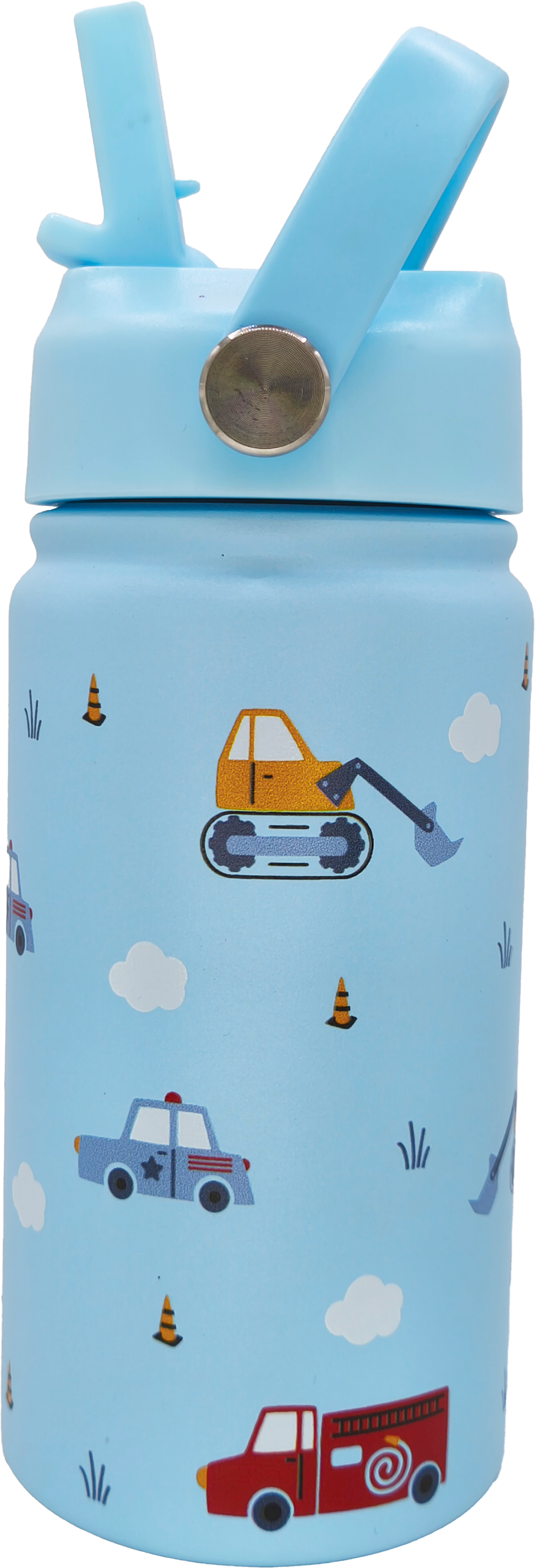 EliNik© Kindertrinkflasche EliNik 350ml- Autos