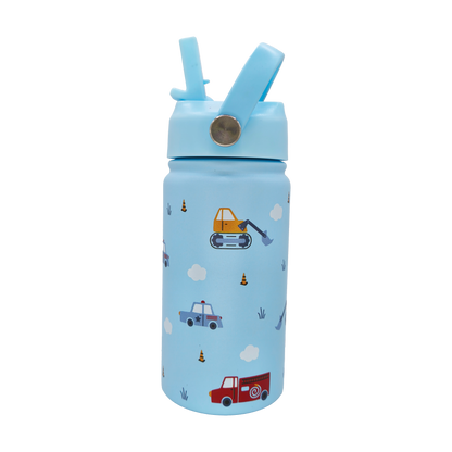 EliNik© Kindertrinkflasche EliNik 350ml- Autos
