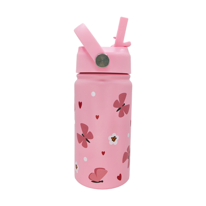 EliNik© Kindertrinkflasche EliNik 350ml- Schmetterling
