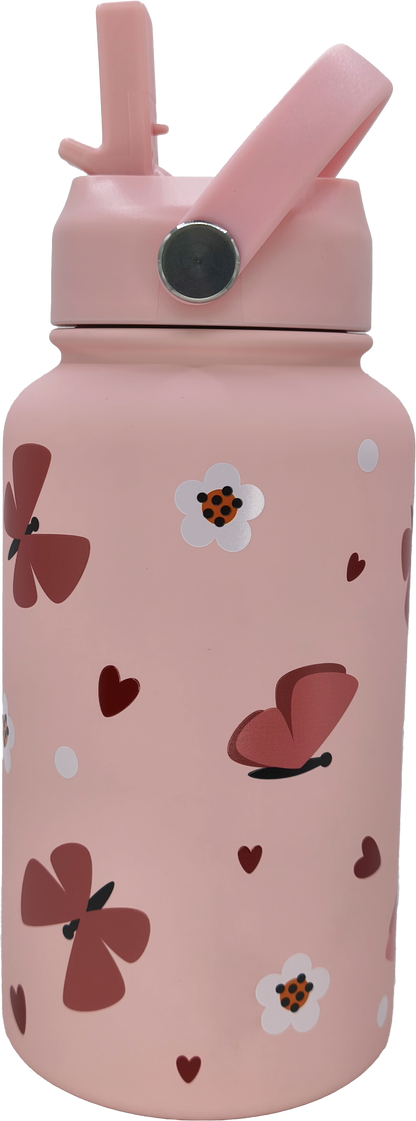 EliNik© Kindertrinkflasche EliNik 650ml- Schmetterling
