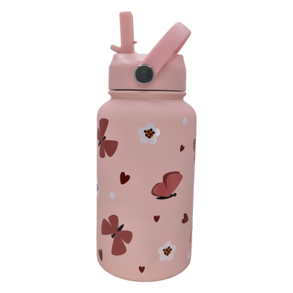 EliNik© Kindertrinkflasche EliNik 650ml- Schmetterling